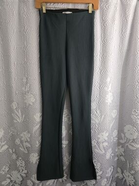 Zara Dark Green Boot Cut Ponte Leggins
